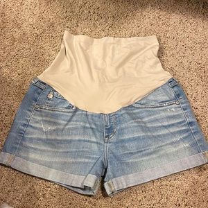 AG Adriano Goldschmied Maternity Shorts Sz 29 A Pea in the Pod